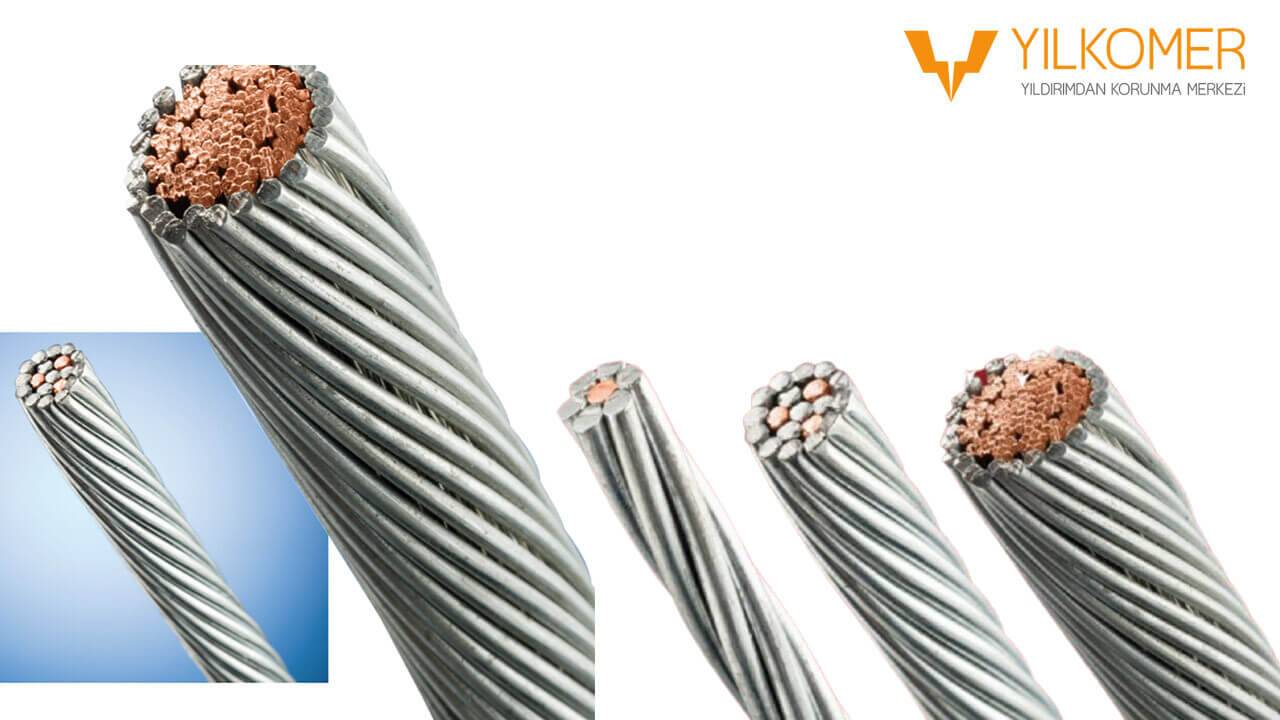 bakır kaplı çelik hibrit iletken yılkomer