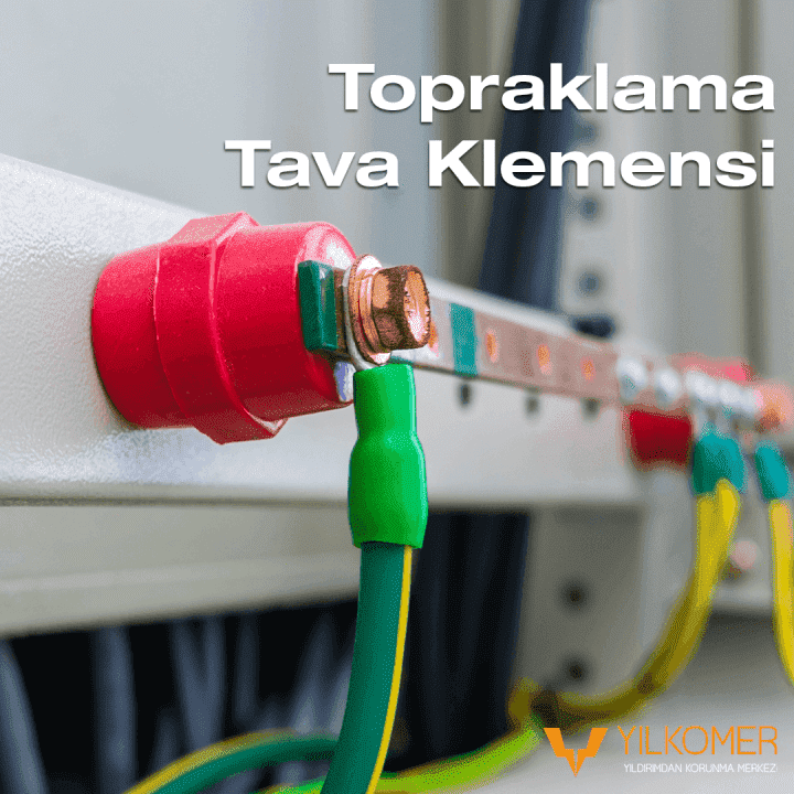 Topraklama Tava Klemensi Yılkomer