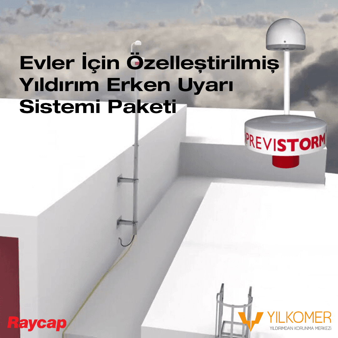 Evler İçin Özelleştirilmiş Yıldırım Erken Uyarı Sistemi Şimdi İncele