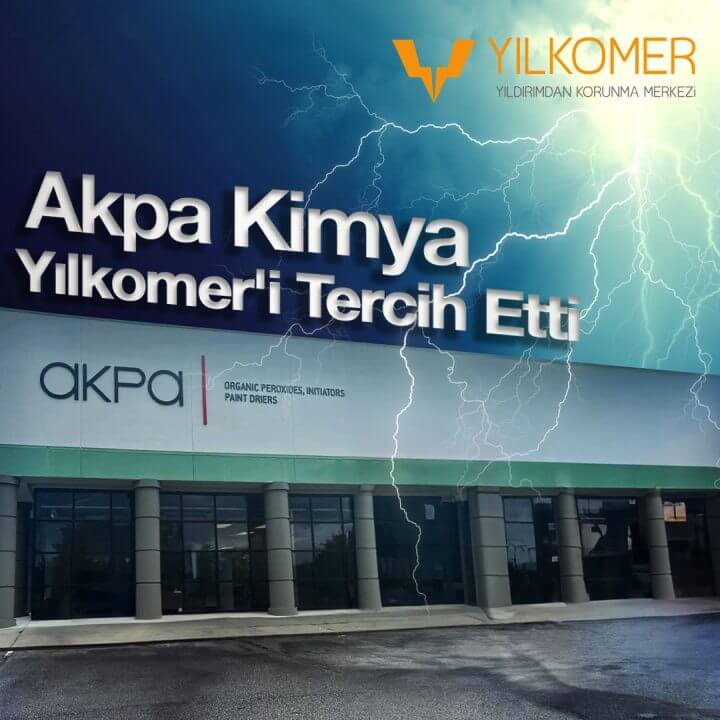 Akpa Kimya Fabrikası Güvenilir Çözümlerimiz ile Yıldırımdan Korunuyor!
